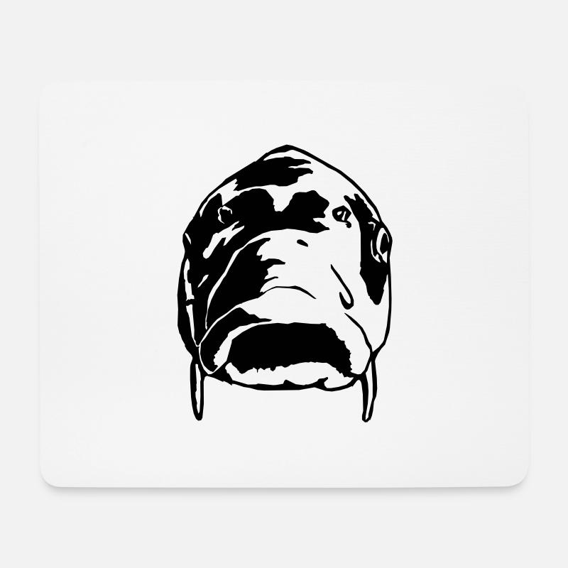 as10_carp_front - Mouse Pad (horizontal) - white