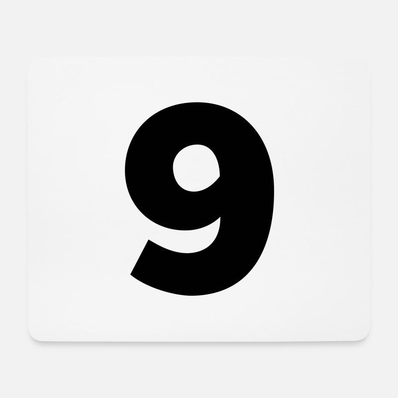 9. - Mousepad (Querformat) - Weiß