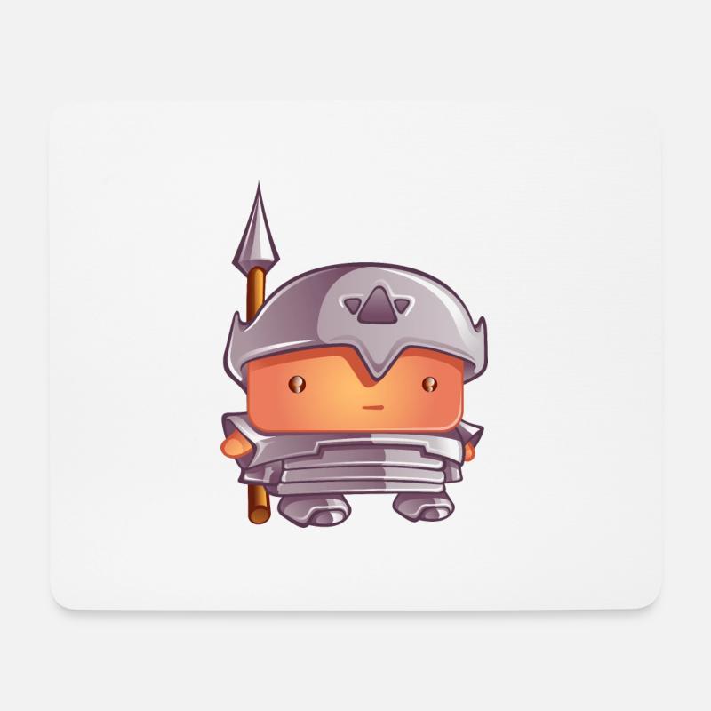 castle keeper - Mouse Pad (horizontal) - white