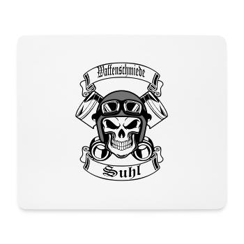 Forgerons d’armes Suhl - Tapis de souris (format paysage) - blanc - Devant