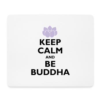 be buddha - Tapis de souris (format paysage) - blanc - Devant