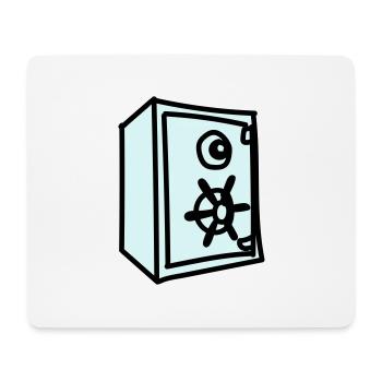 Tresor - Mousepad (Querformat) - Weiß - Vorne
