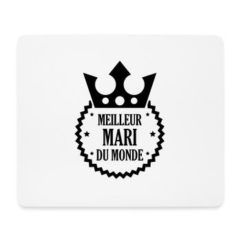 Marriage Wedding Husband Mari Love Mariage Ehemann - Mouse Pad (horizontal) - white - Front