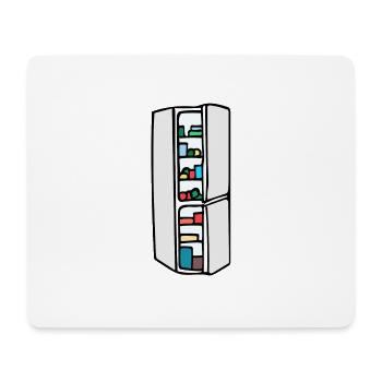 Kühlschrank - Mousepad (Querformat) - Weiß - Vorne