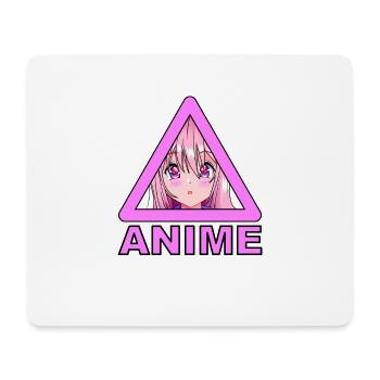 Anime - Tapis de souris (format paysage) - blanc - Devant