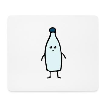 Bottle - Mouse Pad (horizontal) - white - Front