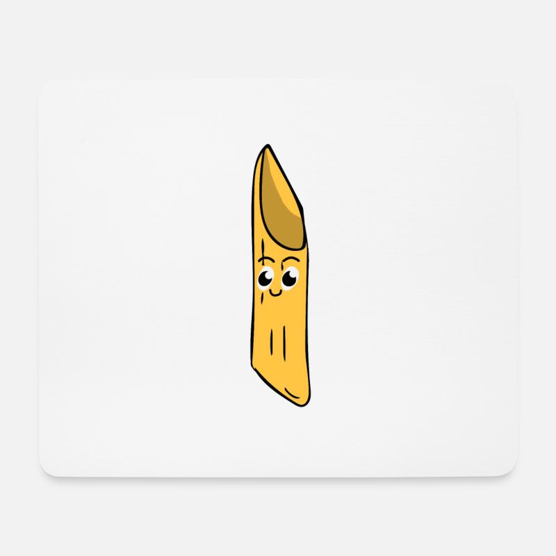 Nudel - Humor - Mousepad (Querformat) - Weiß
