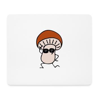 mushroom - Mouse Pad (horizontal) - white - Front