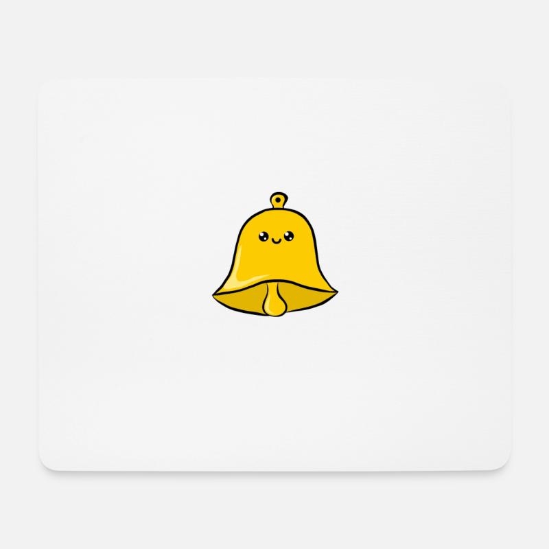 Glocke - Mousepad (Querformat) - Weiß