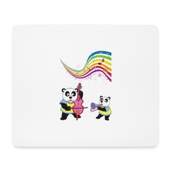 panda - Mouse Pad (horizontal) - white - Front