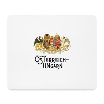 Wappen Österreich-Ungarns - Mousepad (Querformat) - Weiß - Vorne