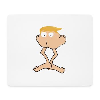 Donald  get trumped solo - Mouse Pad (horizontal) - white - Front