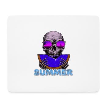mode vacay - Tapis de souris (format paysage) - blanc - Devant