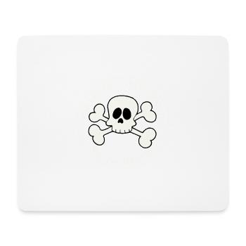 Biker of Ammersee South Bavaria - Mousepad (Querformat) - Weiß - Vorne