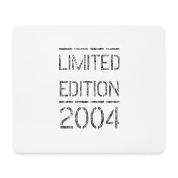 Limited Edition 2004. 18. Birthday. 18 Geburtstag - Mousepad (Querformat) - Weiß - Vorne
