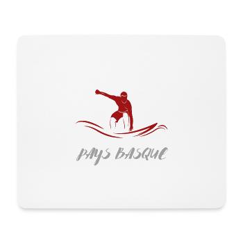 SURF BASQUE COUNTRY 2 - Mouse Pad (horizontal) - white - Front