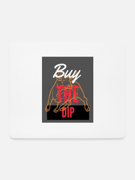 Buy The Dip 4 - Mousepad (Querformat) - Weiß
