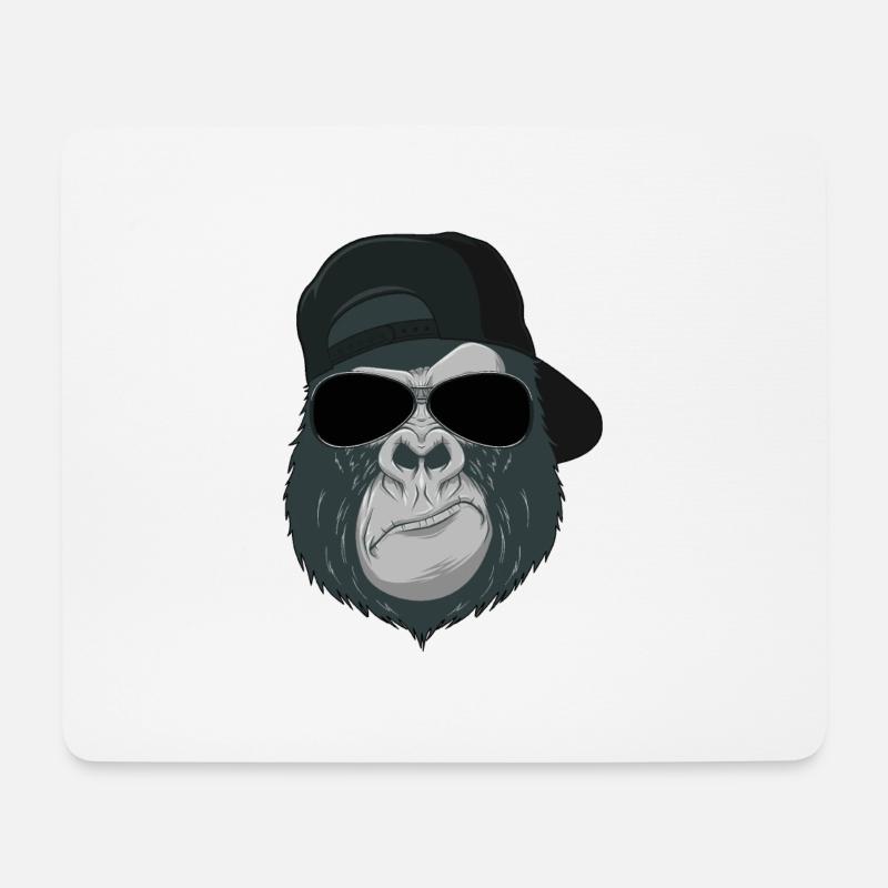 Gorillawear - Mousepad (Querformat) - Weiß