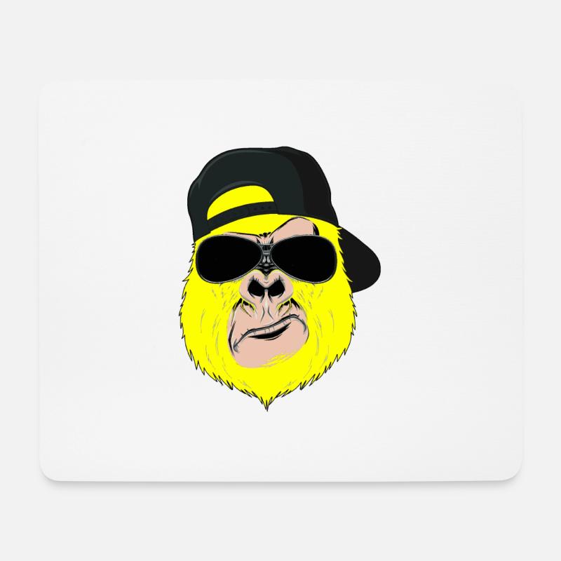 Gorillawear - Mousepad (Querformat) - Weiß