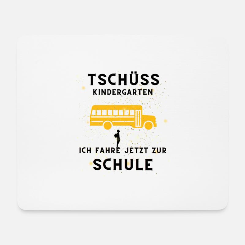 Einschulung - Mousepad (Querformat) - Weiß