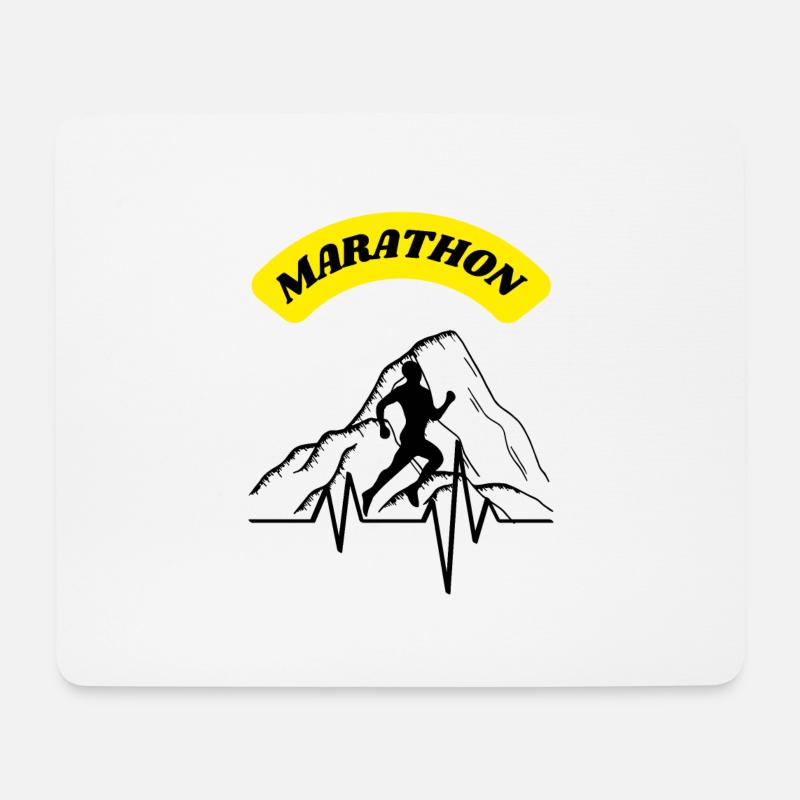Marathon - Mouse Pad (horizontal) - white