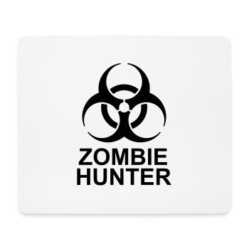 zombie hunter Halloween Quote - Mouse Pad (horizontal) - white - Front