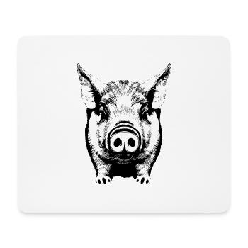 pig sweet pigs pigs animal animals 3 - Mouse Pad (horizontal) - white - Front