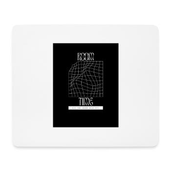 Space and time - Mouse Pad (horizontal) - white - Front