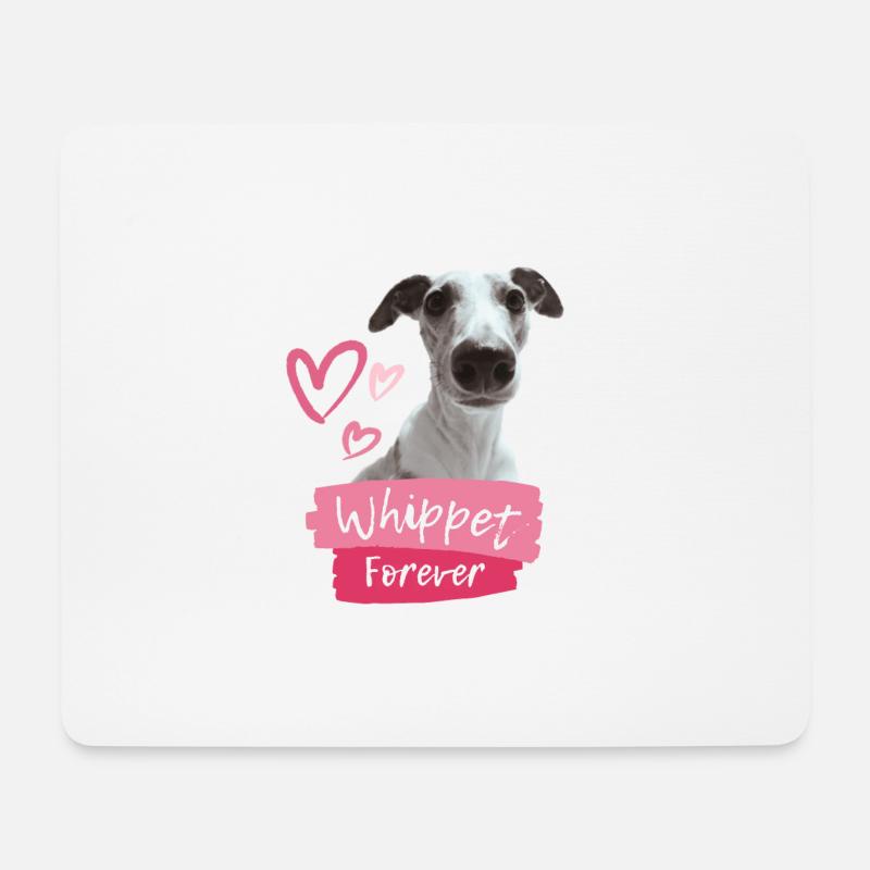 Whippet forever - The design for Whippet fans - Mouse Pad (horizontal) - white