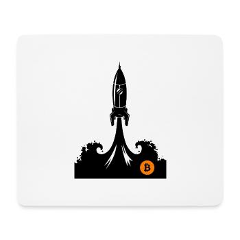 Bitcoin Trading Crypto Stocks - Tapis de souris (format paysage) - blanc - Devant