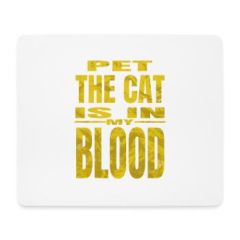Cat Face Hoodies and Sweatshirts Geek Big Cat - Mouse Pad (horizontal) - white - Front