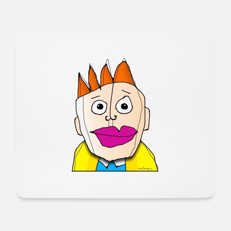 87, but young eyes - Mouse Pad (horizontal) - white