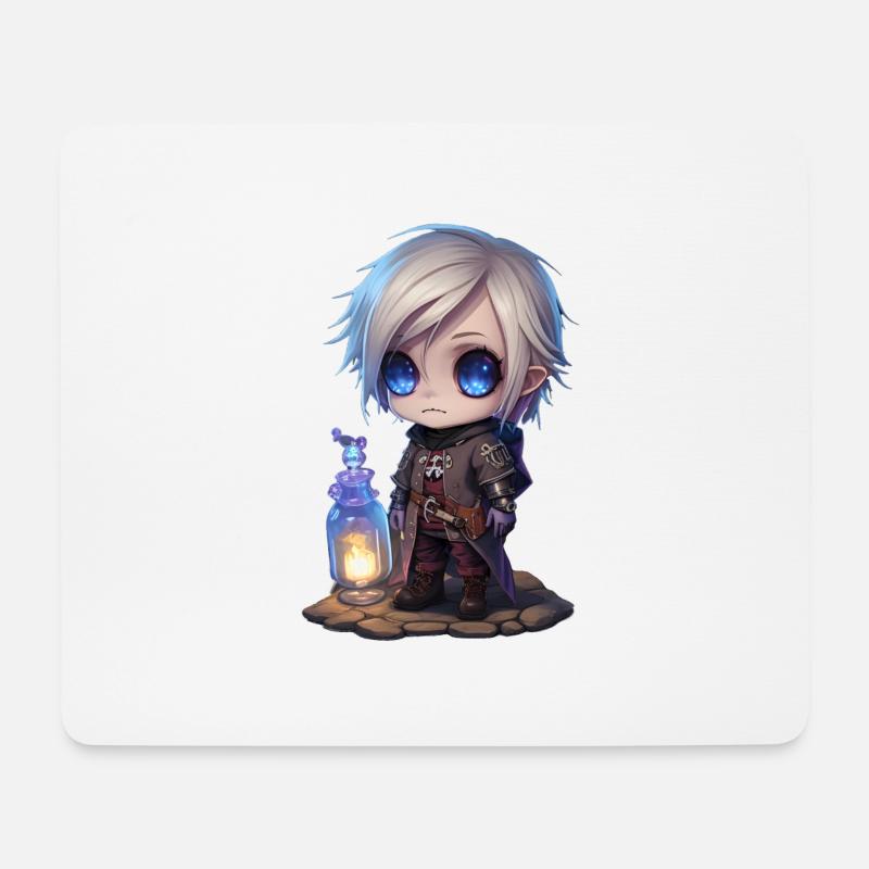 Human Alchemist - Mousepad (Querformat) - Weiß