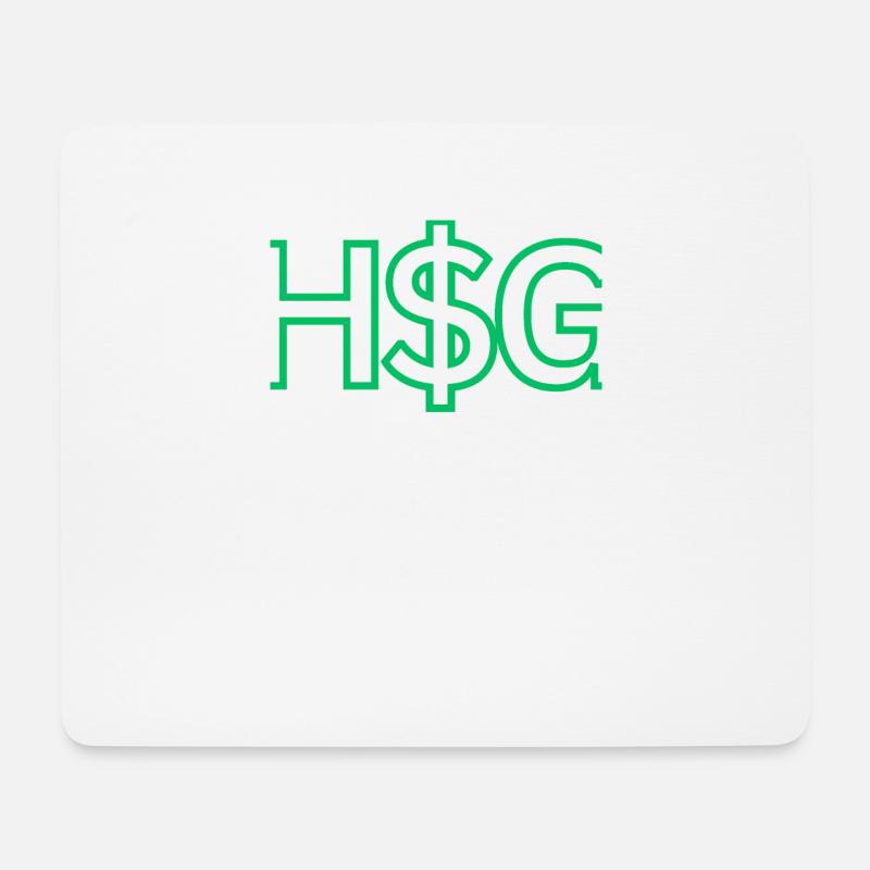 HSG2 - H$G - Mousepad (Querformat) - Weiß