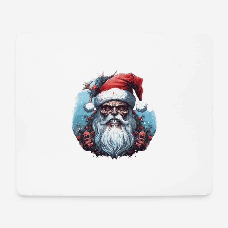 Santa Kraus 3 - Mouse Pad (horizontal) - white