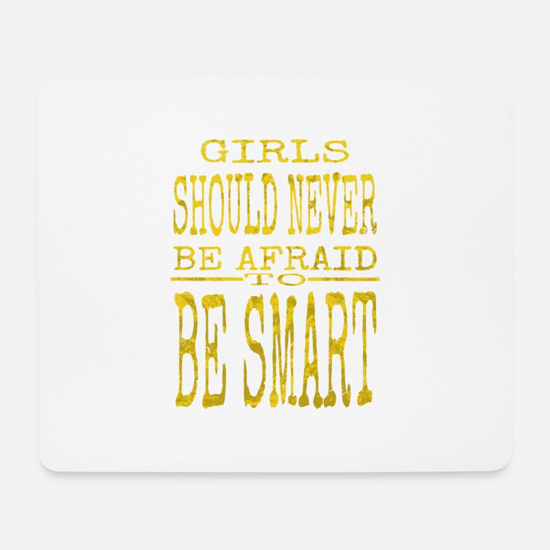 present equality advocacy gender equality feminism - Mousepad (Querformat) - Weiß