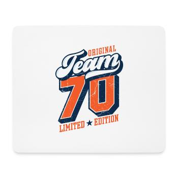 Original Team 70 - Limited Edition - Mouse Pad (horizontal) - white - Front