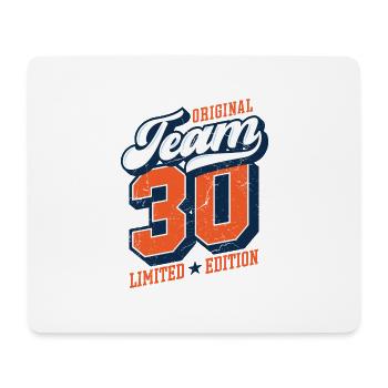 Original Team 30 - Limited Edition - Mousepad (Querformat) - Weiß - Vorne