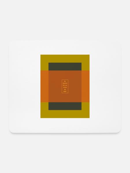 Erfolg - Mousepad (Querformat) - Weiß