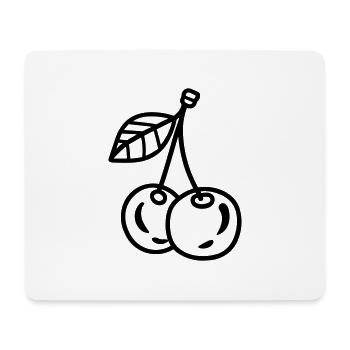 cherry - Mouse Pad (horizontal) - white - Front