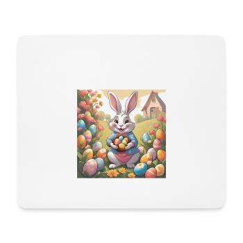 Easter Bunny Easter Mom Gift - Mouse Pad (horizontal) - white - Front