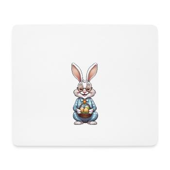 Grandpa Bunny Easter Gift Idea - Mouse Pad (horizontal) - white - Front