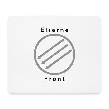 Front d’Eiserne - Drei Pfeile - Tapis de souris (format paysage) - blanc - Devant