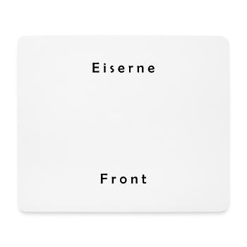 Front d’Eiserne - Drei Pfeile - Tapis de souris (format paysage) - blanc - Devant