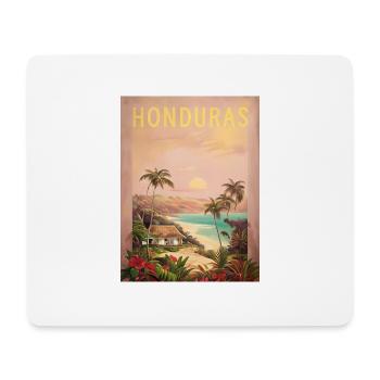 Honduras Catracha Herkunft Geschenk - Mousepad (Querformat) - Weiß - Vorne