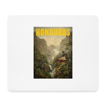 Honduras Dschungel Herkunft Geschenk - Mousepad (Querformat) - Weiß - Vorne
