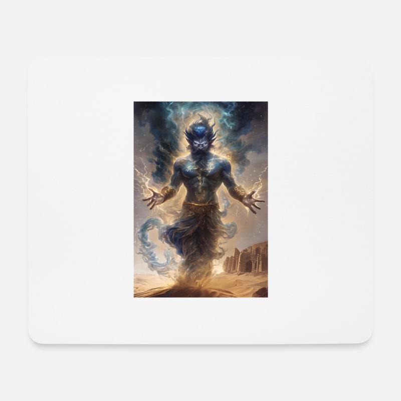 Gini Mythologie Mythos Geschenk - Mousepad (Querformat) - Weiß