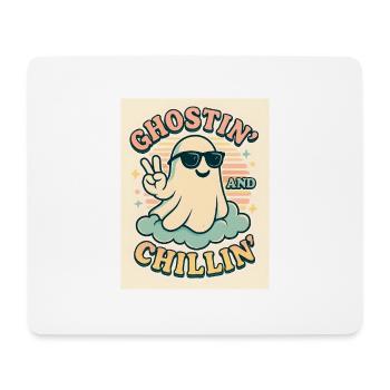 Halloween Ghost Costume Gift - Mouse Pad (horizontal) - white - Front