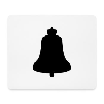 Church Bell - Mouse Pad (horizontal) - white - Front