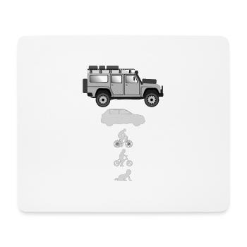 Evolution Landi - Mouse Pad (horizontal) - white - Front